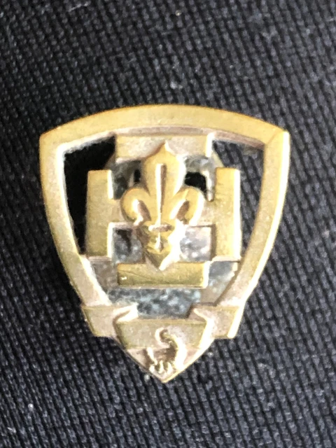 Insigne Badge Scouts De France - Métal - Scoutisme Vintage - BG11625