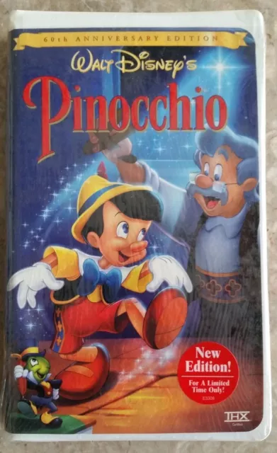 Walt Disney's Pinocchio 60th Anniversary Edition VHS