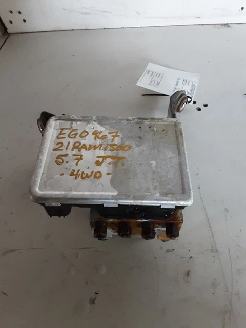 2019 2020 2021 2022 Ram 1500 Abs Anti Lock Brake Module 6 Lug New Style
