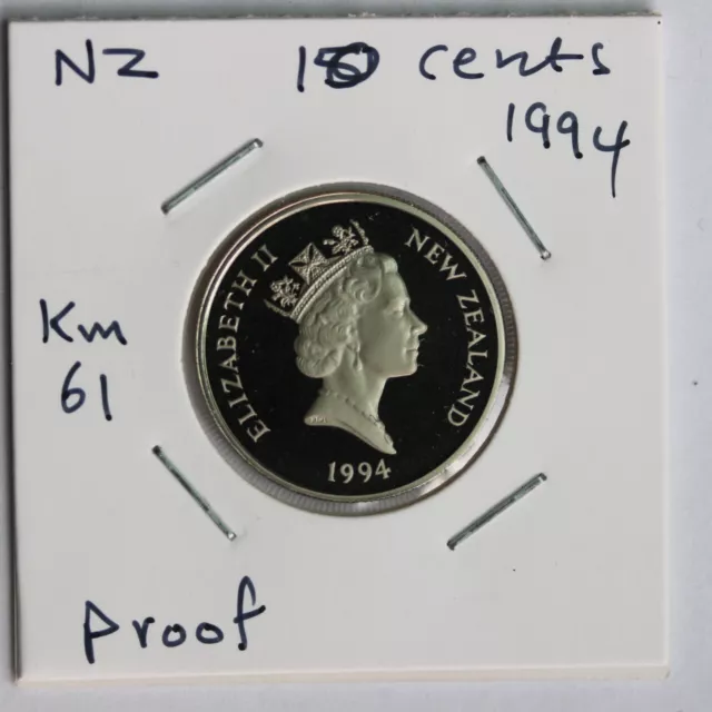 1994 New Zealand 10 cents Proof KM# 61  (AB22524/R272)