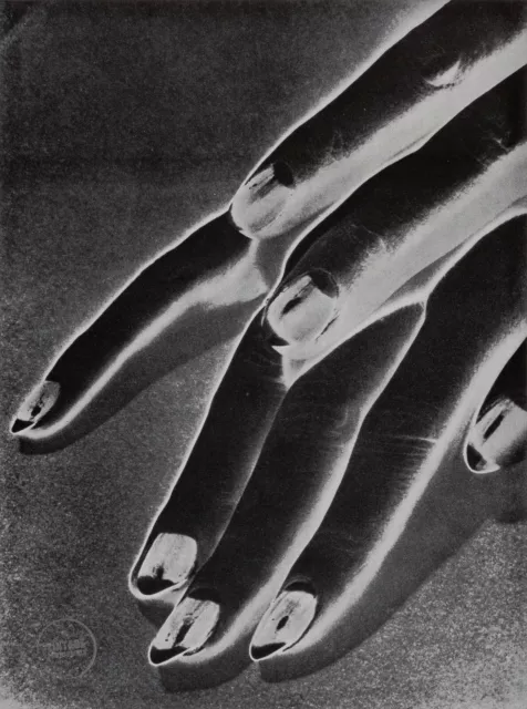 1920-34 Man Ray Vintage Photo Engraving Original Lithograph Female Hands 12x15