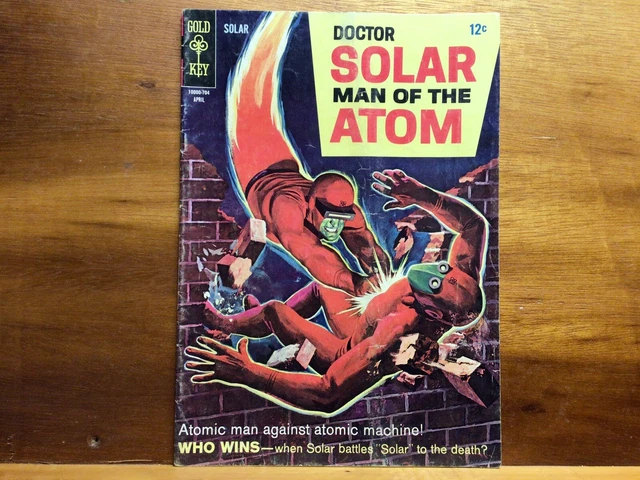 Doctor Solar Man of the Atom #19 Gold Key Comics 1967 Man vs Machine 12 cent