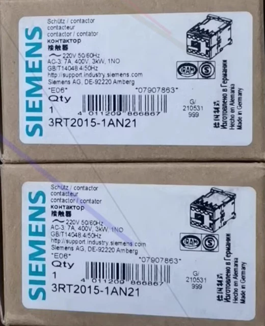 1pcs New  SIEMENS 3RT2015-1AN21  Contactor