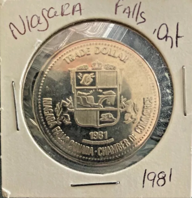 Trade Dollar - Niagara Falls Canada Chamber of commerce 1981