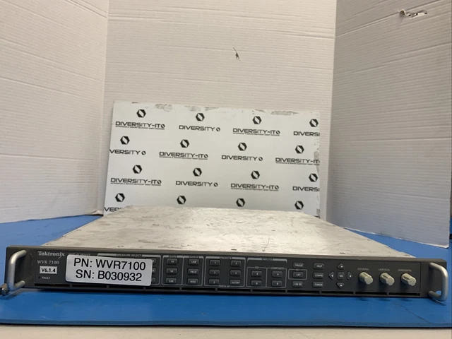 Tektronix Multi-Standard Multi-Format Waveform Monitor - WVR7100