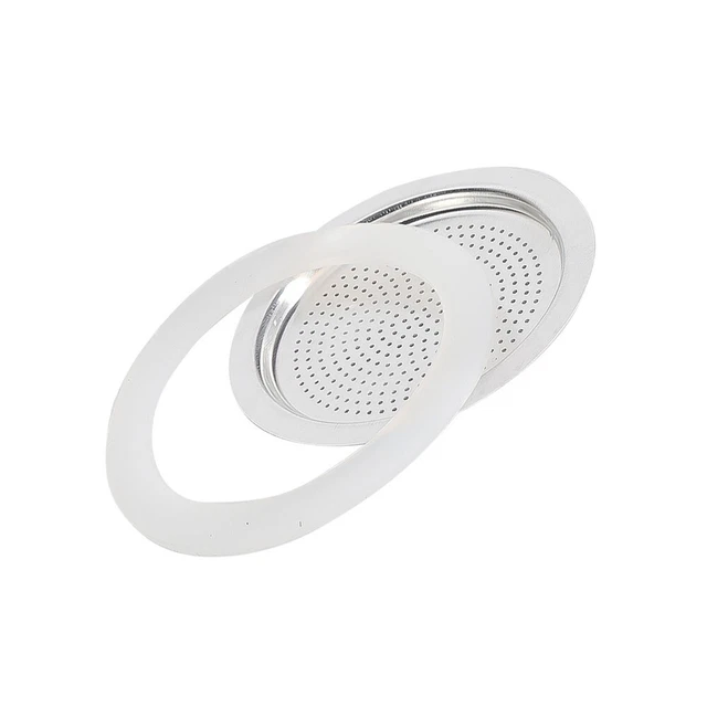 Guarnizione Sostituibile Per Caffè Espresso Moka Pentola Top Gomma Silicone/