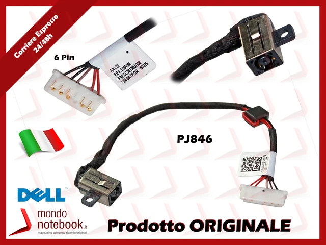 Connecteur D'Alimentation Dc POWER JACK Dell Vostro 14-3000 15-3000 Série
