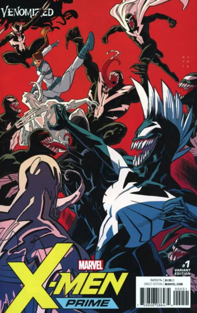 2017 X-Men Prime #1 Marvel Kris Anka Venomized Variant(Resurrxion Tie-In) Comic