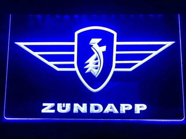 Zundapp Classic Led Neon Light Sign Bar Motorrad Dekor Sport Geschenk...