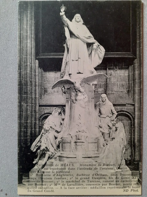 CPA(Seine et Marne)Meaux-Monument de Bossuet