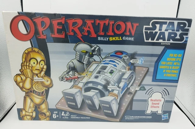 STAR WARS EDITION Realistic Sound Effects Operation R2D2 Game Brand New STAR WARS EDITION Realistic Sound Effects Operation R2D2 Game Brand New