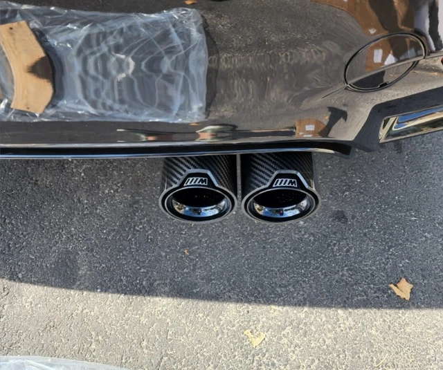 BMW M PERFORMANCE Carbon Fibre Exhaust Tips Black M135i M140i M235i