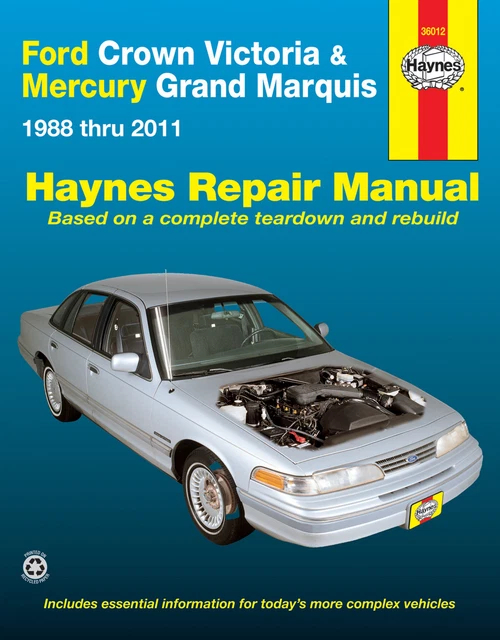 REPARATURHANDBUCH FORD CROWN Victoria U Mercury Grand Marquis 1988 reparaturhandbuch-ford-crown-victoria-u-mercury-grand-marquis-1988