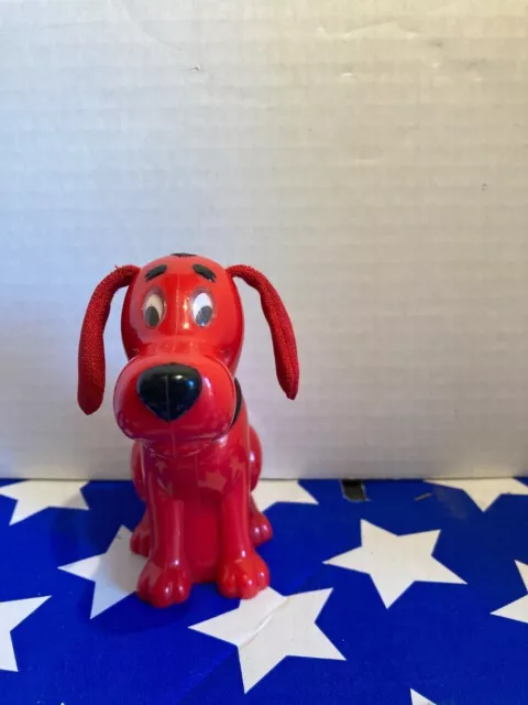 Clifford The Big Red Dog Plastic Bobble Head Scholastic Entertainment 4  Tall