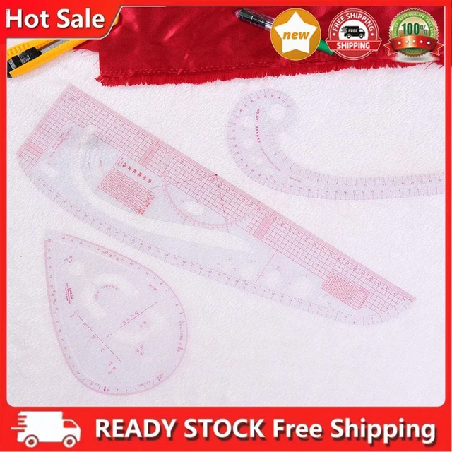 6pcs/Set DIY Multifunktions Quilting Naht nähen Patchwork Zeichnung Herrscher