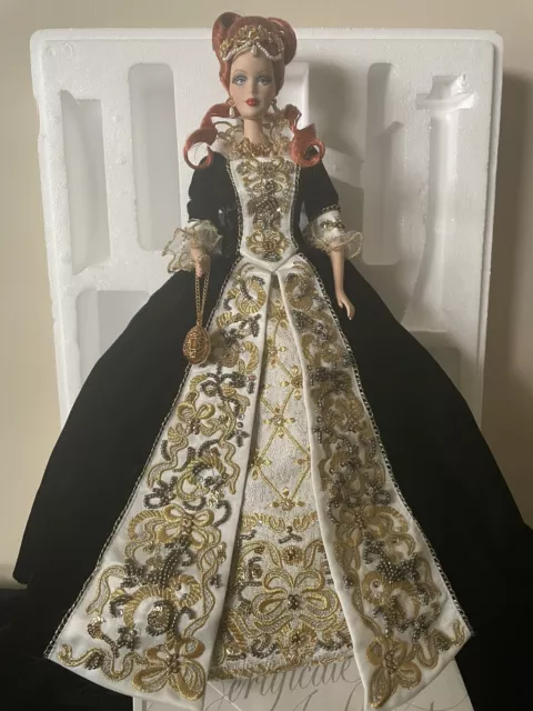 2001 Mattel Faberge Imperial Grace Porcelain Barbie Doll Limited Edition MIB