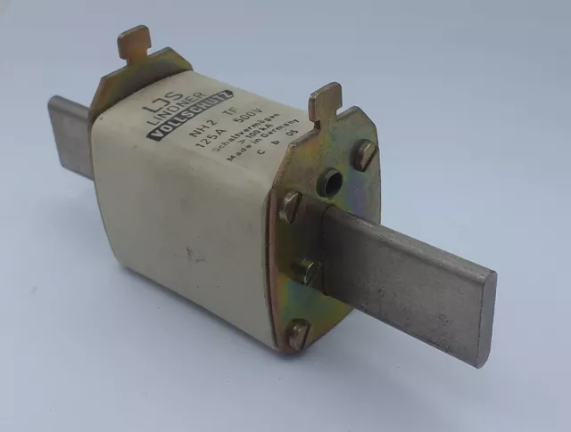 LJS Lindner Vollschutz Sécurité NH2 Insert Fusible 125 A 500V