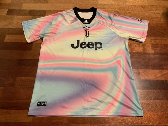 Juventus Adidas EA Sports FIFA Fußball Shirt ltd Edition 4. Shirt selten XXL