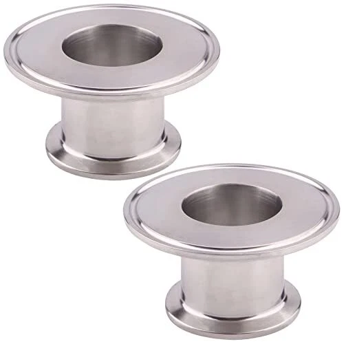 DERNORD 2 Pack Sanitary Concentric Reducer Tri Clamp Clover Stainless Steel 3...