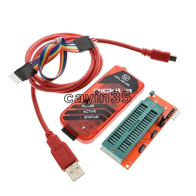 Kit3 Programmatore Per Microcontrollore Set Completo Da 3 Pezzi Con Debugger E Emulatore Per La Programmazione E Il Debug - Foto 11