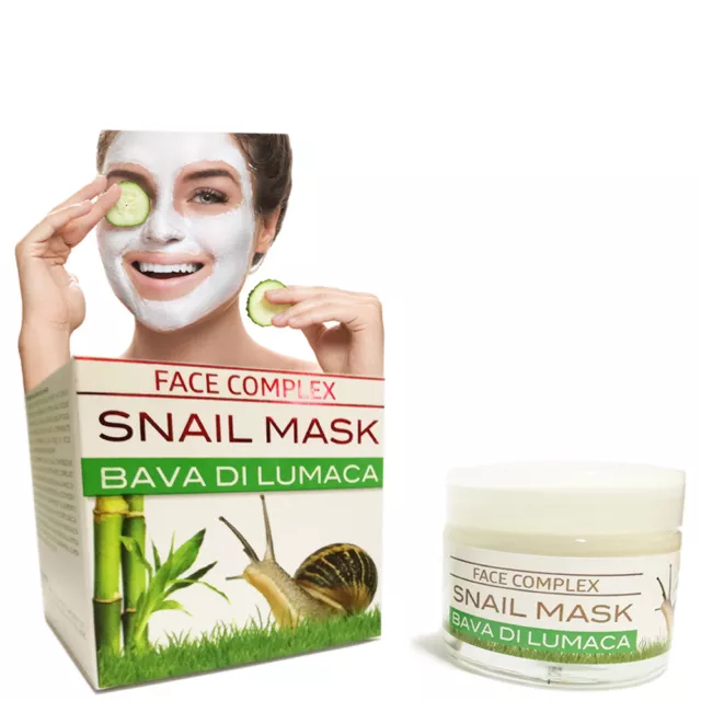 Face Complex Snail Mask Maschera Alla Bava Di Lumaca Per Il Viso Naturale 50 Ml