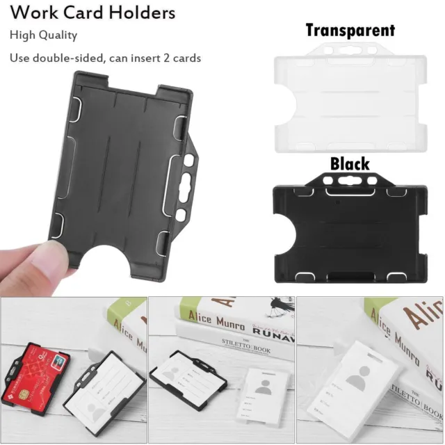 Case Protector Cover Name Card Work Card Holders ID Card Pouch Card Sleeve