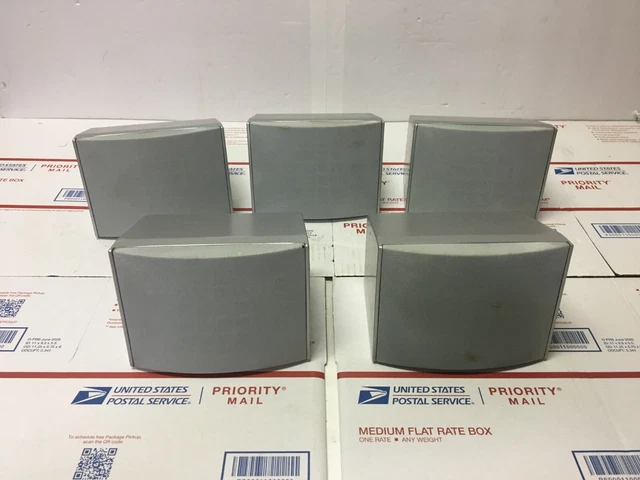 Fisher 5x Surround Speakers Model:STM-8501S front rear center 60W peak &  8 ohms