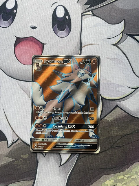 Pokemon - Lycanroc GX - 136/147 - SM Brennende Schatten - Vollständige Kunst