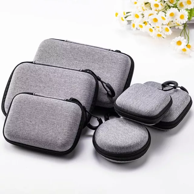 Pour Airpod Fermeture Éclair Écouteur Cas Sac de transport de poche