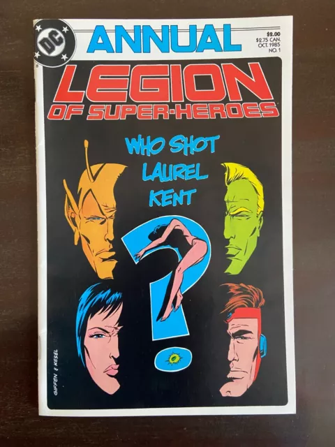 Legion of Super-Heroes Annual 1 1985 VF+NM