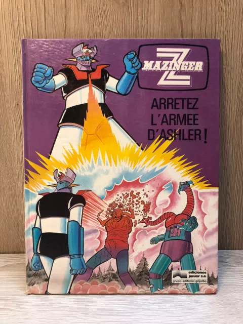 BD bande dessinée Z MAZINGER : Arrêtez l'armée d'Ashler ! / EO Junior 1978