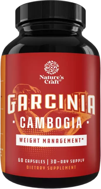 Pure Garcinia Cambogia Weight Loss Pills 95% HCA - Garcinia Cambogia Extract He