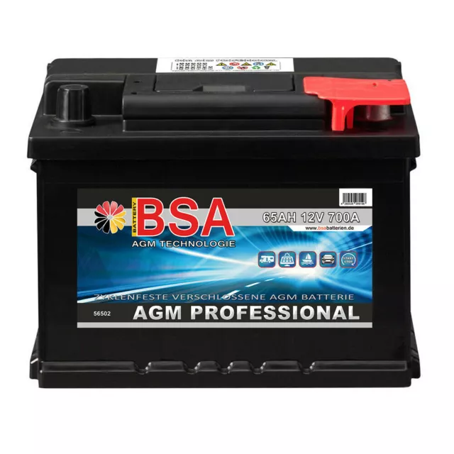 AGM Batterie Solarakku 65AH USV Versorgungsbatterie GEL Solar Boot 60AH 70AH