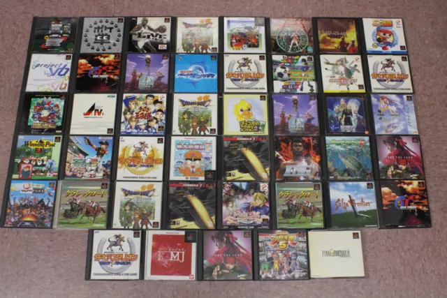 Wholesale Lot of 48 PS1 PlayStation 1 Games (Untested)