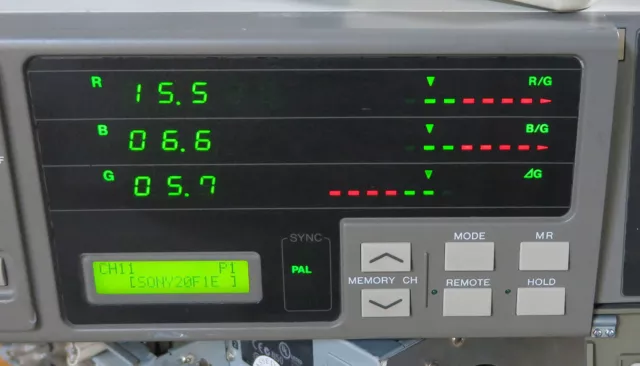 Analyseur de couleur Minolta ca100 CRT avec sonde en état de fonctionnement complet, (Sony BVM) 2