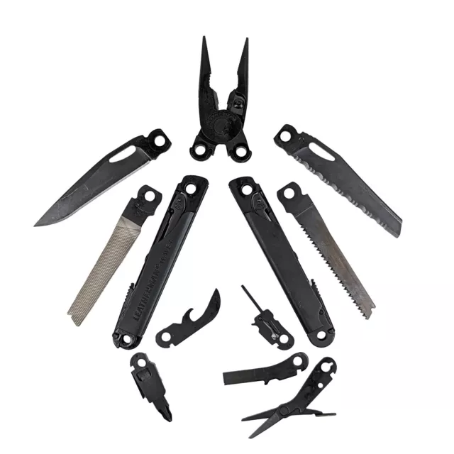 Parts from Leatherman Wave+ Black Oxide: 1 Part For Mods or Repair