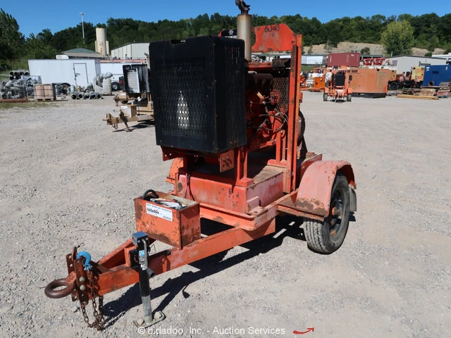 2004 Godwin CD150 6" Dri-Prime Towable Water Slurry Solids Pump bidadoo -Repair