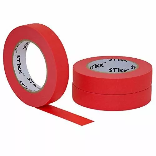 RED PAINTERS TAPE 14 Day Easy Removal Trim Edge Finishing $2.99