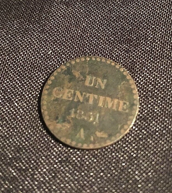 1 centime DUPRÉ 1851 A 3