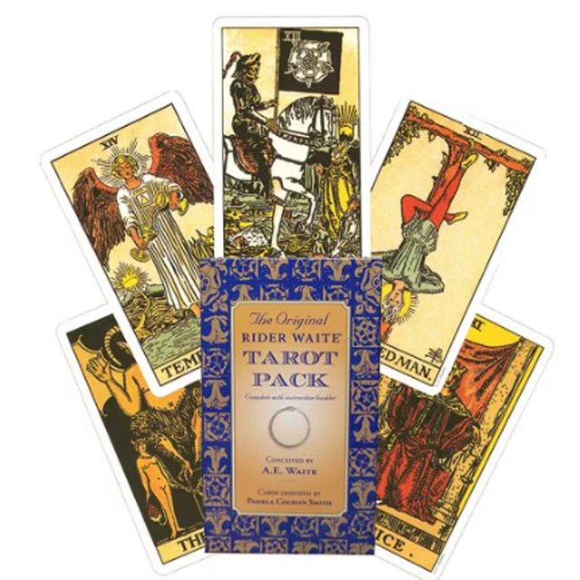 THE ORIGINAL RIDER Waite Tarot Deck Cards-Booklet Included £5.69 ...