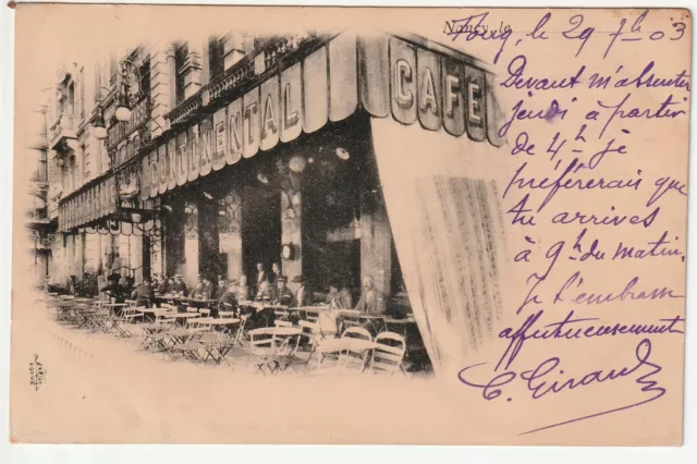 NANCY - Meurthe & Moselle - CPA 54 - le grand Café Continental
