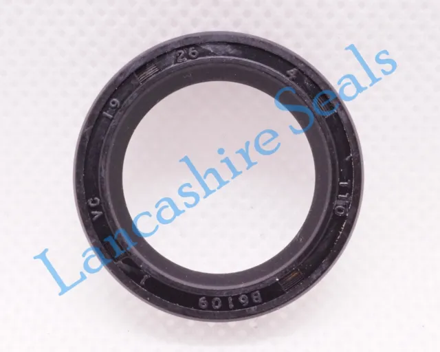 Oil Seal 19x26x4 Rotary Shaft Single Lip Springless TTO 1 to 20 Pack