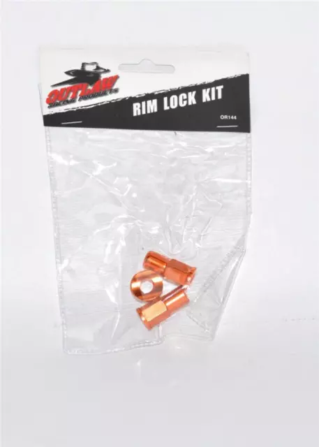 KX250F RMZ250 RMZ450 KX450F RM125 RM250 Rear Back Front Wheel Rim Lock Kit Set