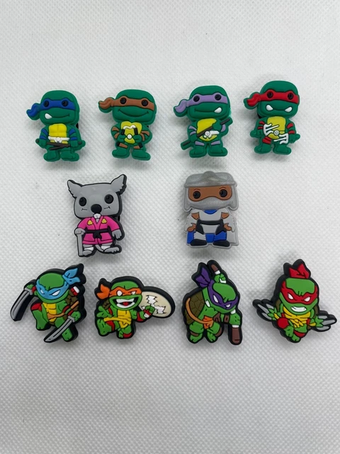 TEENAGE MUTANT NINJA Turtles Croc Shoe Charm Jibbitz 1.69