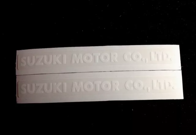 Suzuki Motor Co.,Ltd.  Decals Gt750 Gt550 Gt500 Gt380 Gt250 And Other Models.