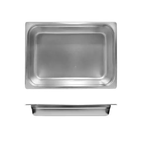 Bain Marie Tray / Steam Pan / Gastronorm 1/2 Size 65mm Deep Stainless Steel