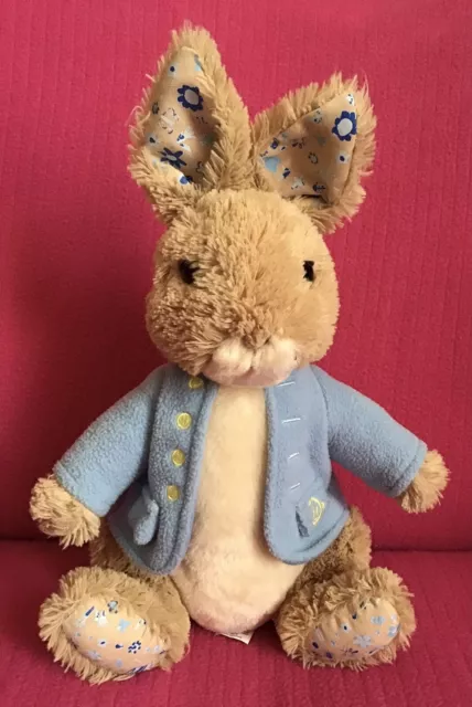 Gund GOSH Charity Peter Rabbit Soft Plush Toy Large 11” 2017 Beatrix Potter