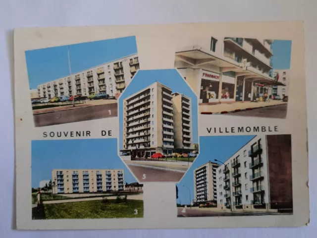 CPSM Souvenir de VILLEMOMBLE multi-vues la fosse aux Bergers  dept-93