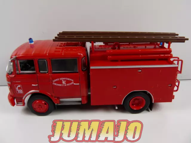 CPF93 POMPIERS 1/43 Hachette IXO BERLIET GAK 20H FPT 2