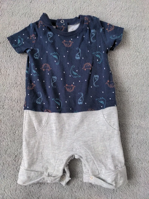 Lovely baby boys 3-6 months  clothes romper short sleeve shorty